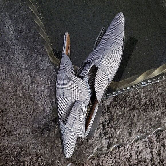 BRAND NEW CAPE ROBBIN POINTED TOE WOMEN"S BOWTIE MULE LOAFERS SLIP-ON FLAT - Picture 12 of 13